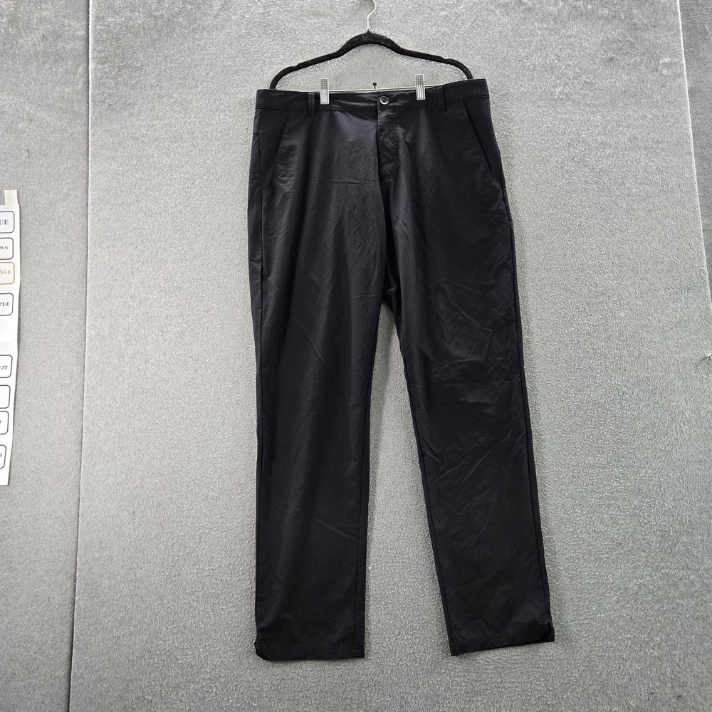 Oakley Men Activewear Pants US/EU 36 Black Chino Golf 32" Inseam Logo